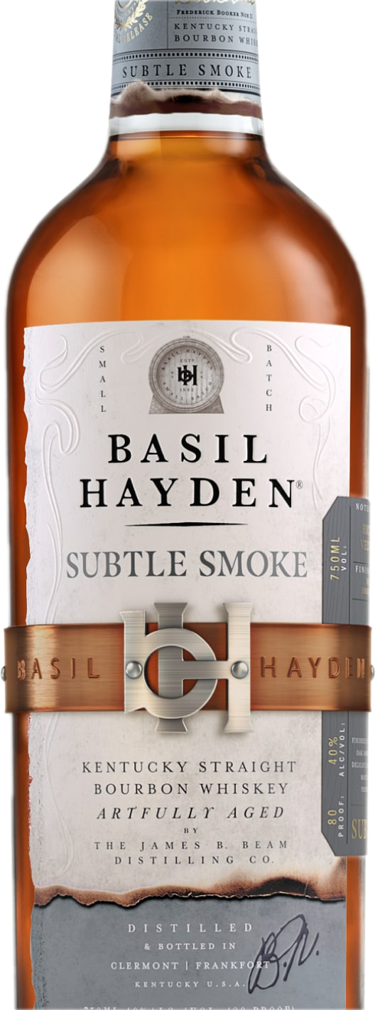 Basil Hayden Subtle Smoke Kentucky Straight Bourbon 750 ml - Captain Caskwell