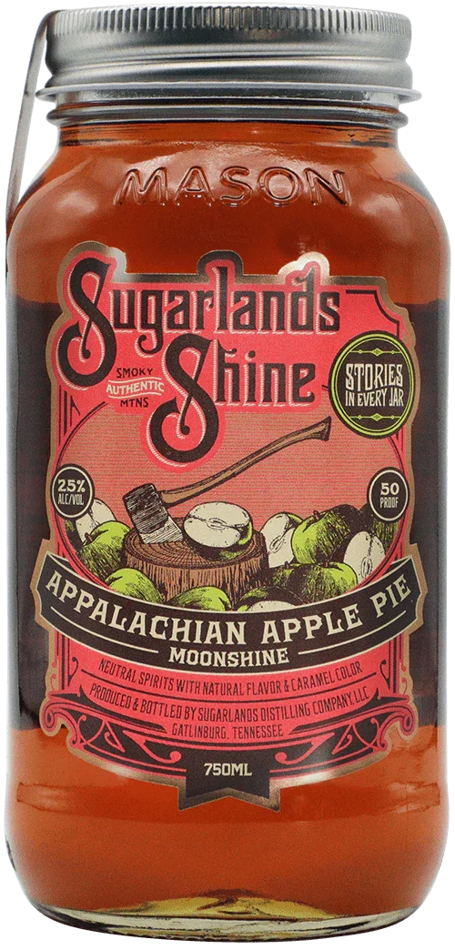 Sugarlands Shine Appalachian Apple Pie Moonshine 750 ml - Captain Caskwell