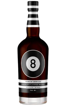 8 Ball Premium American Chocolate Whiskey 750 ml - Captain Caskwell