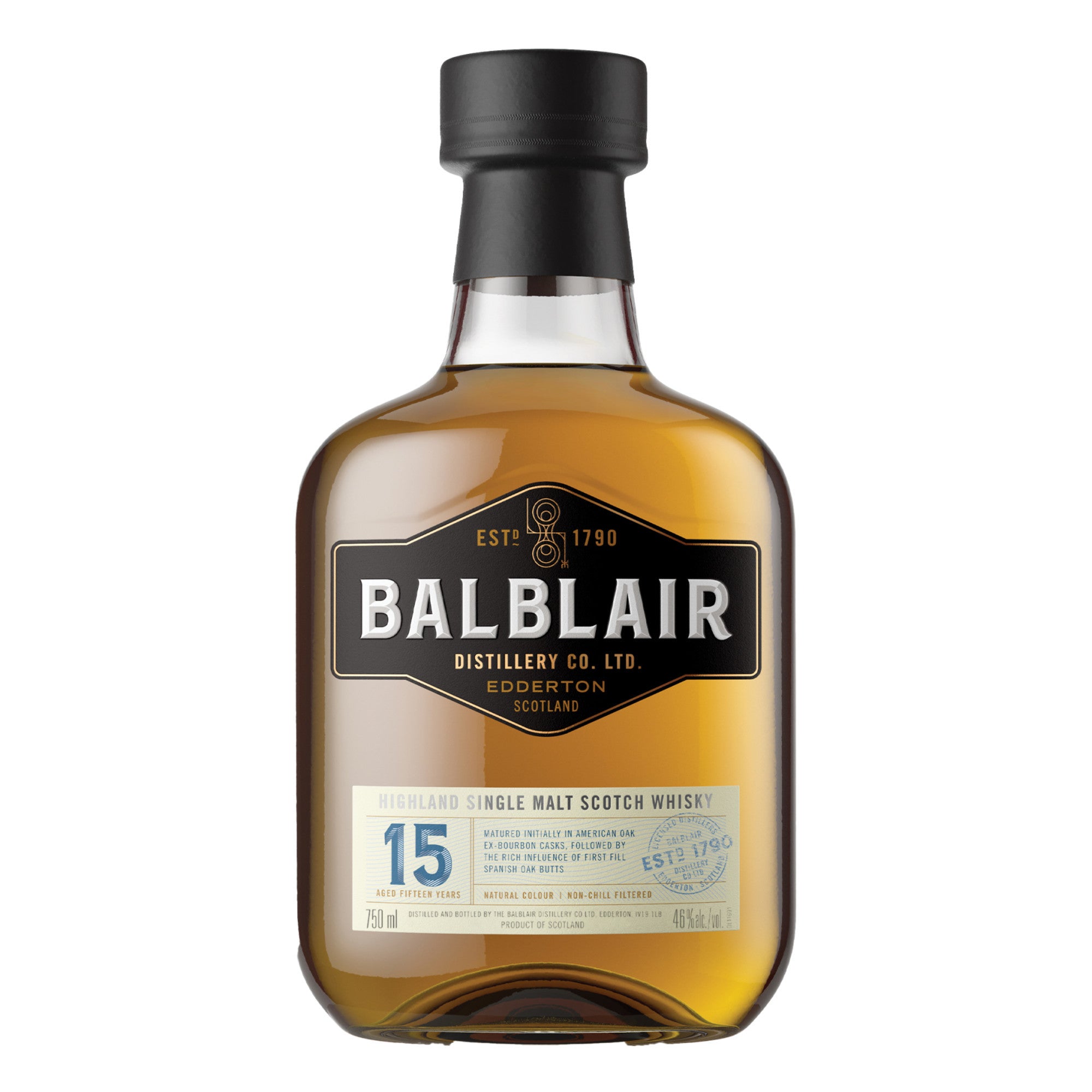 Balblair 15 Year Highland Single Malt Scotch 750ml - Captain Caskwell