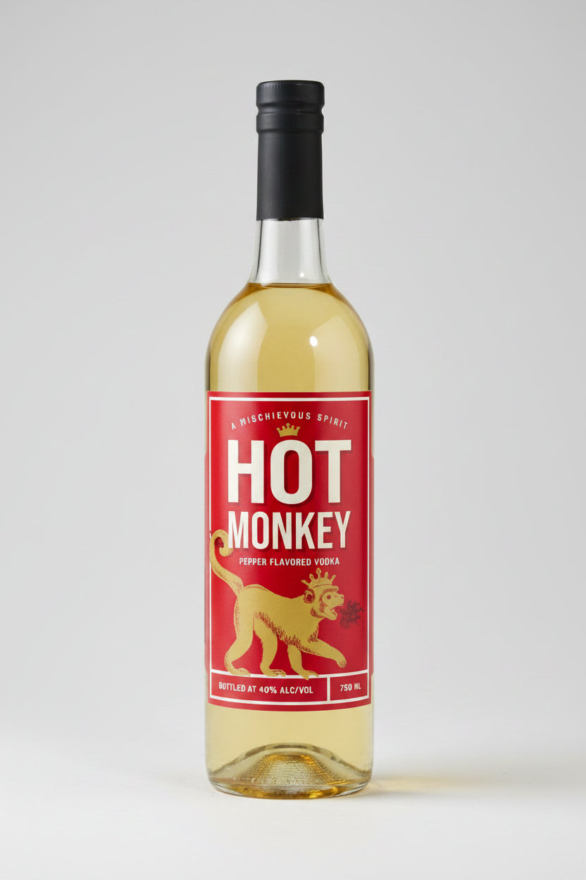 Hot Monkey Pepper Flavored 750ml