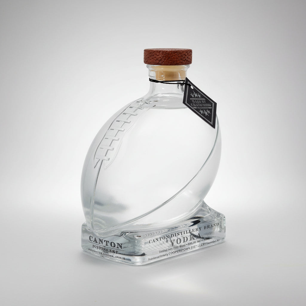 Cooperstown Canton Vodka Football Decanter 750 ml
