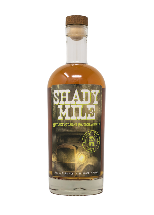 Shady Mile Kentucky Straight Bourbon Whiskey Small Batch Rye 21% 750 ml - Captain Caskwell