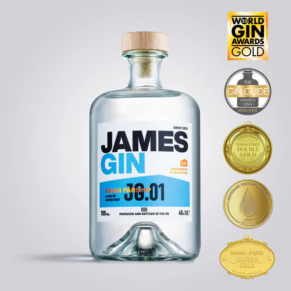 James Gin Asian Parsnip 700 ml - Captain Caskwell