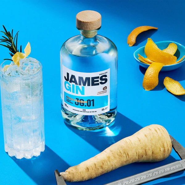 James Gin Asian Parsnip 700 ml - Captain Caskwell