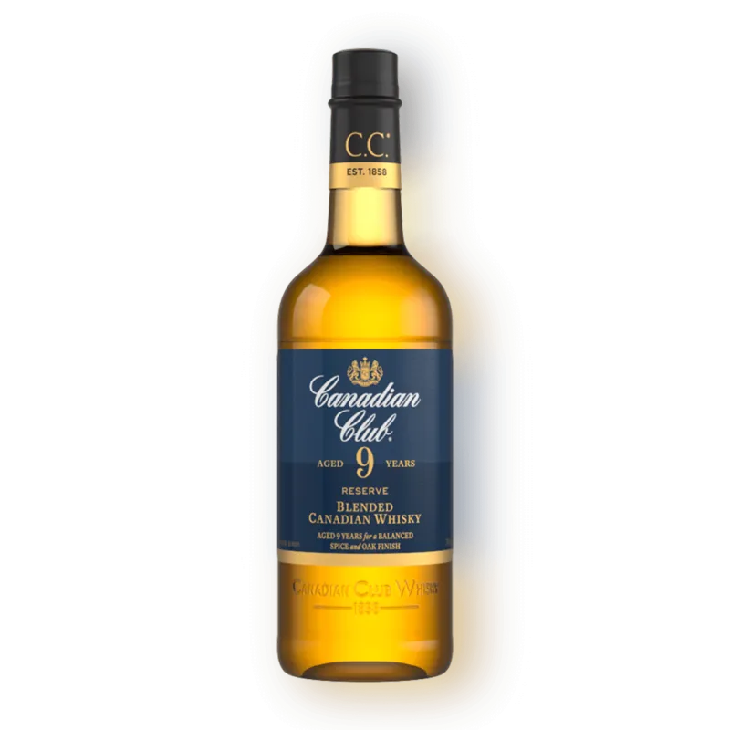 Canadian Club 9 Year Old Reserve Canadian Whisky 750 ml - Captain Caskwell