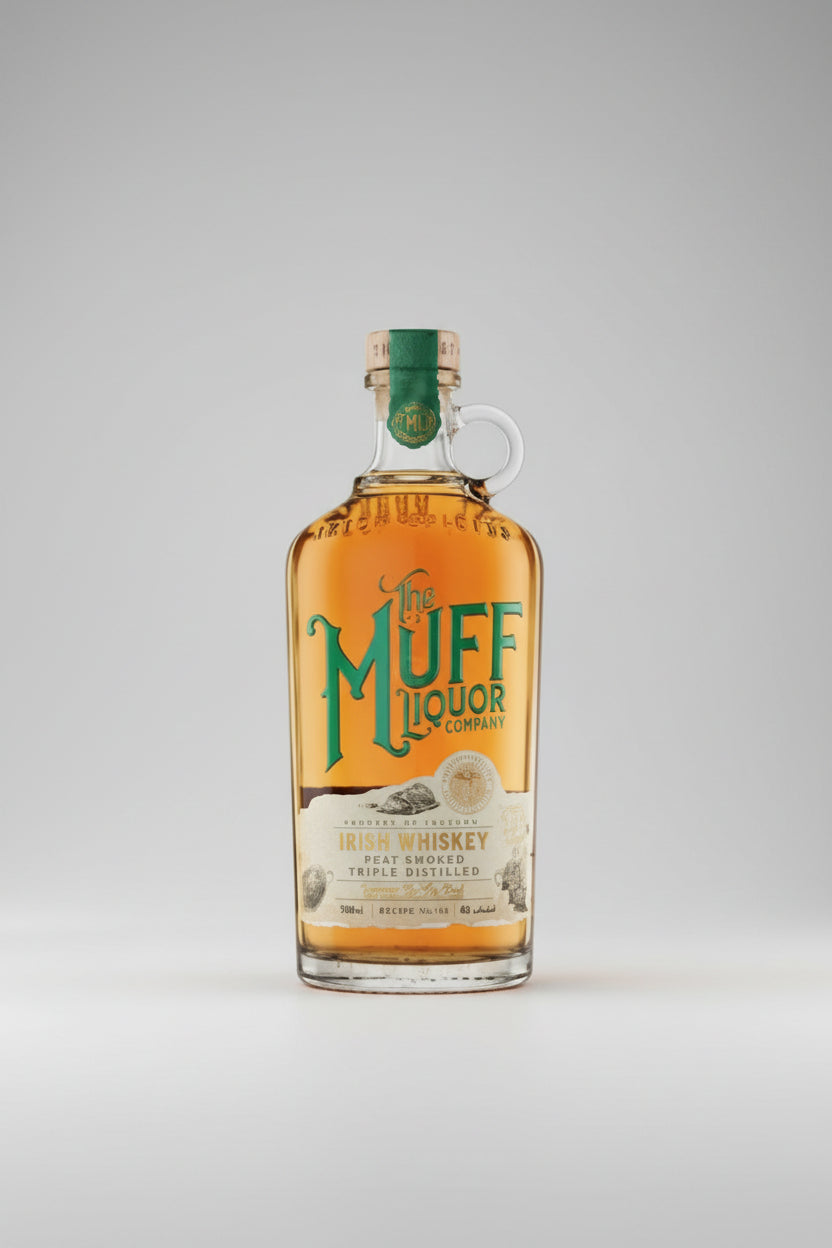 The Muff Liqour Company Irish Whiskey Peat Smoked Triple Distilled 700 ml