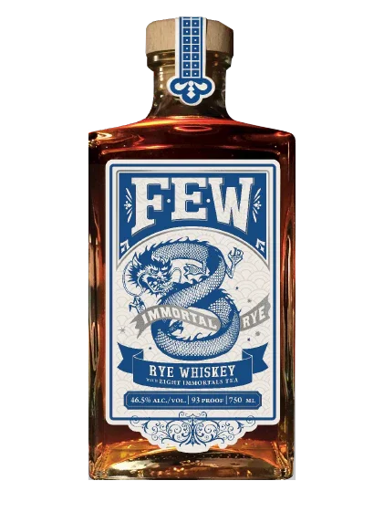Few Immortal Rye Whiskey 750ml - Captain Caskwell
