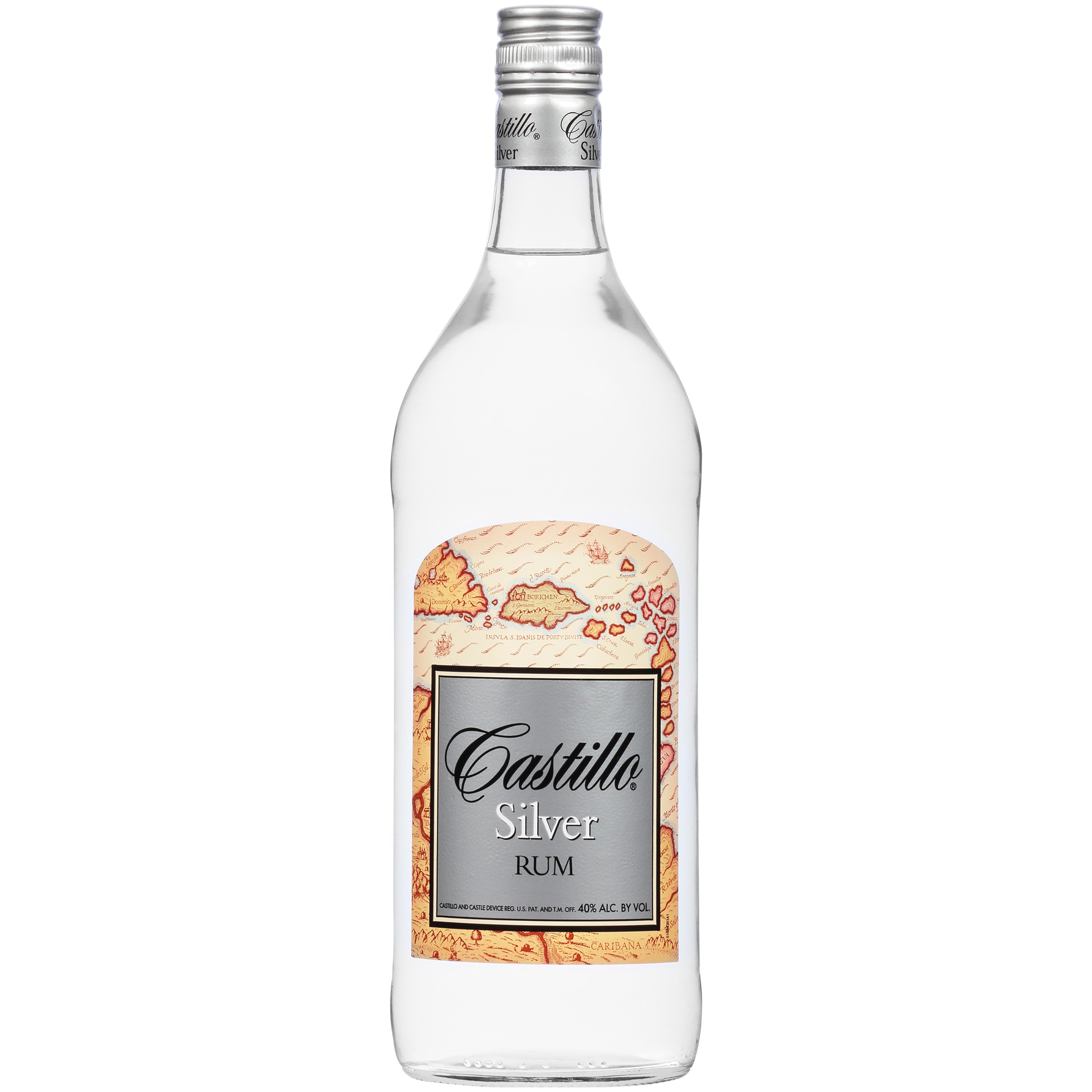 Castillo Silver Puerto Rican Rum 1 L - Captain Caskwell