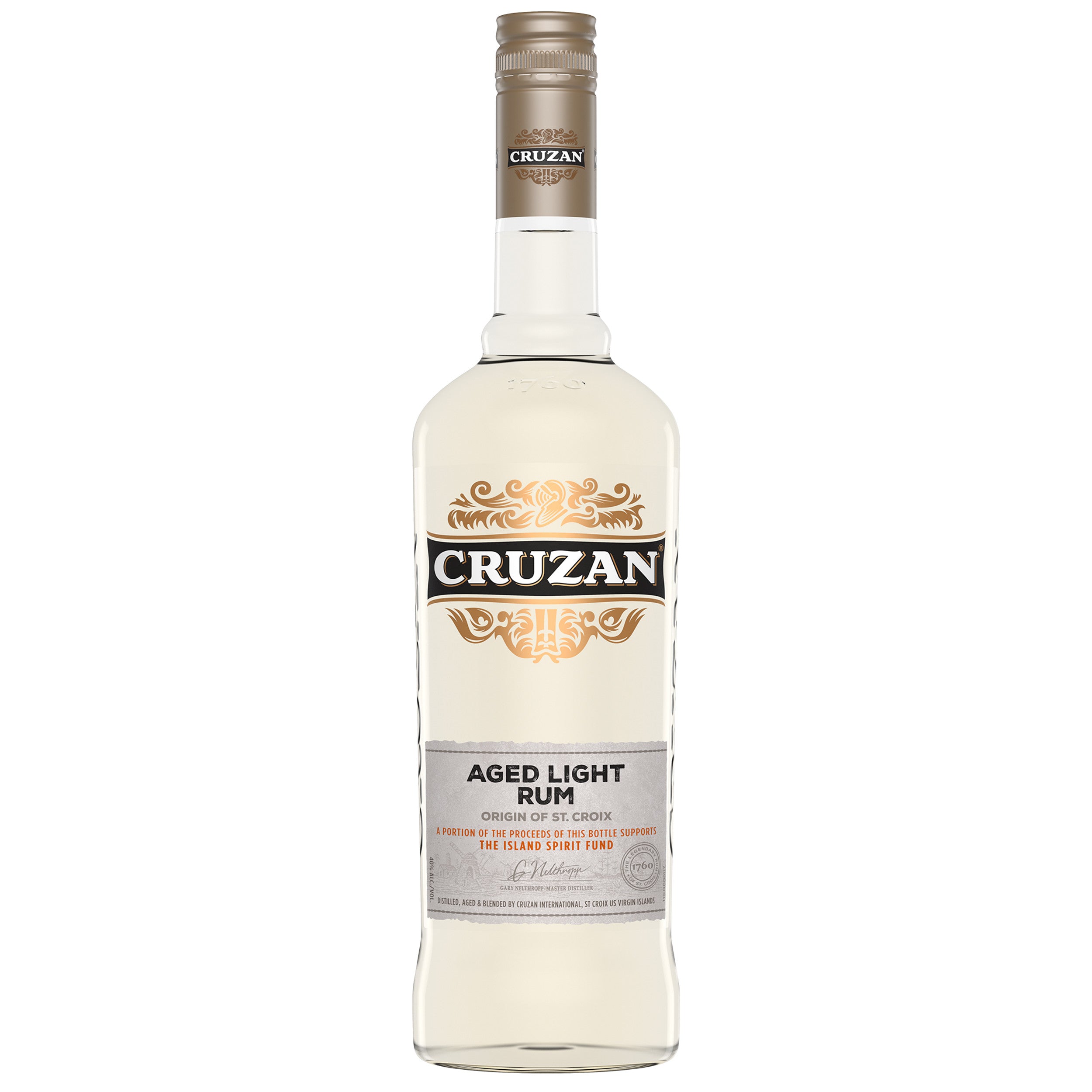 Cruzan Light 750 ml - Captain Caskwell
