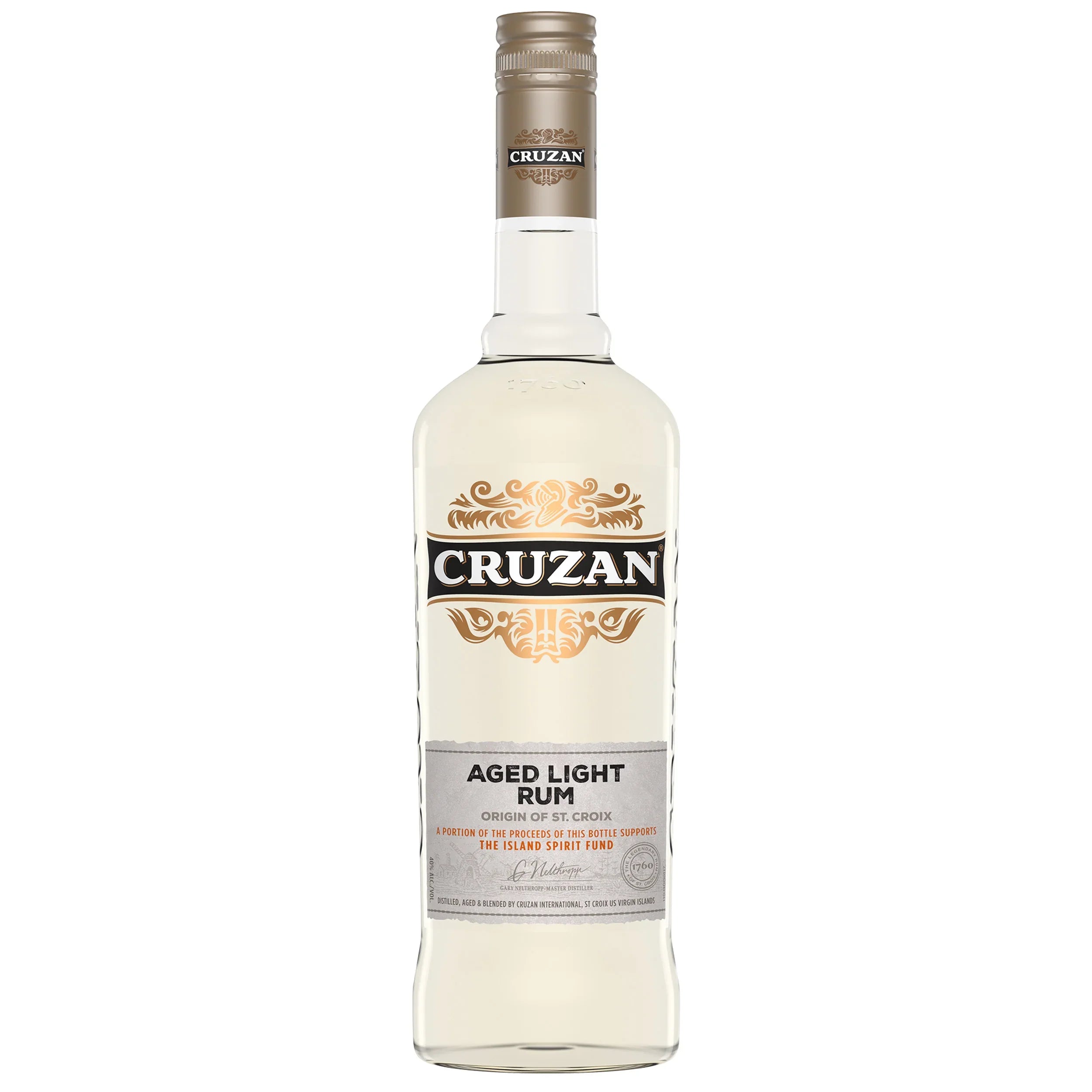 Cruzan Light 750 ml - Captain Caskwell