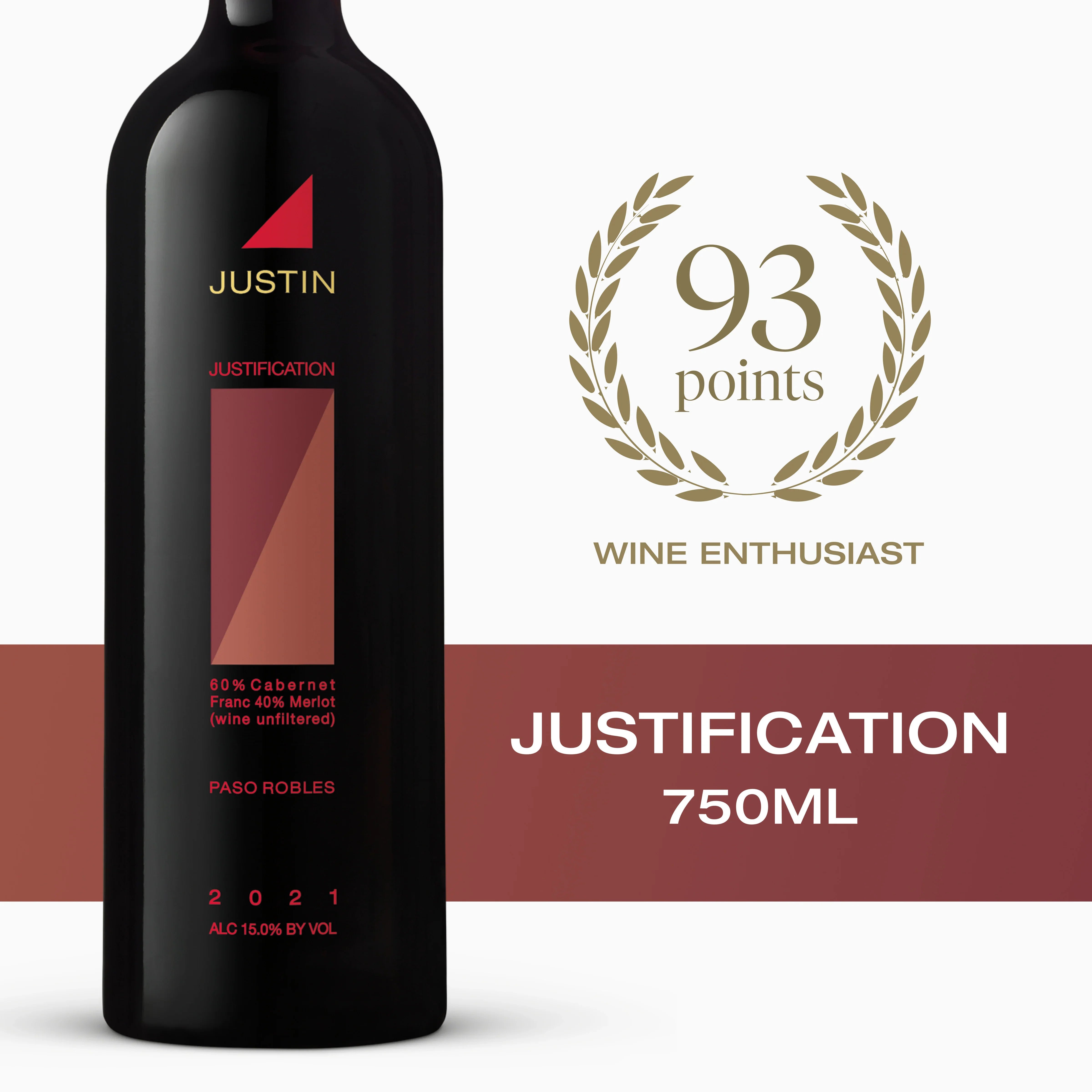 Justin Justification 2017 750ml - Captain Caskwell
