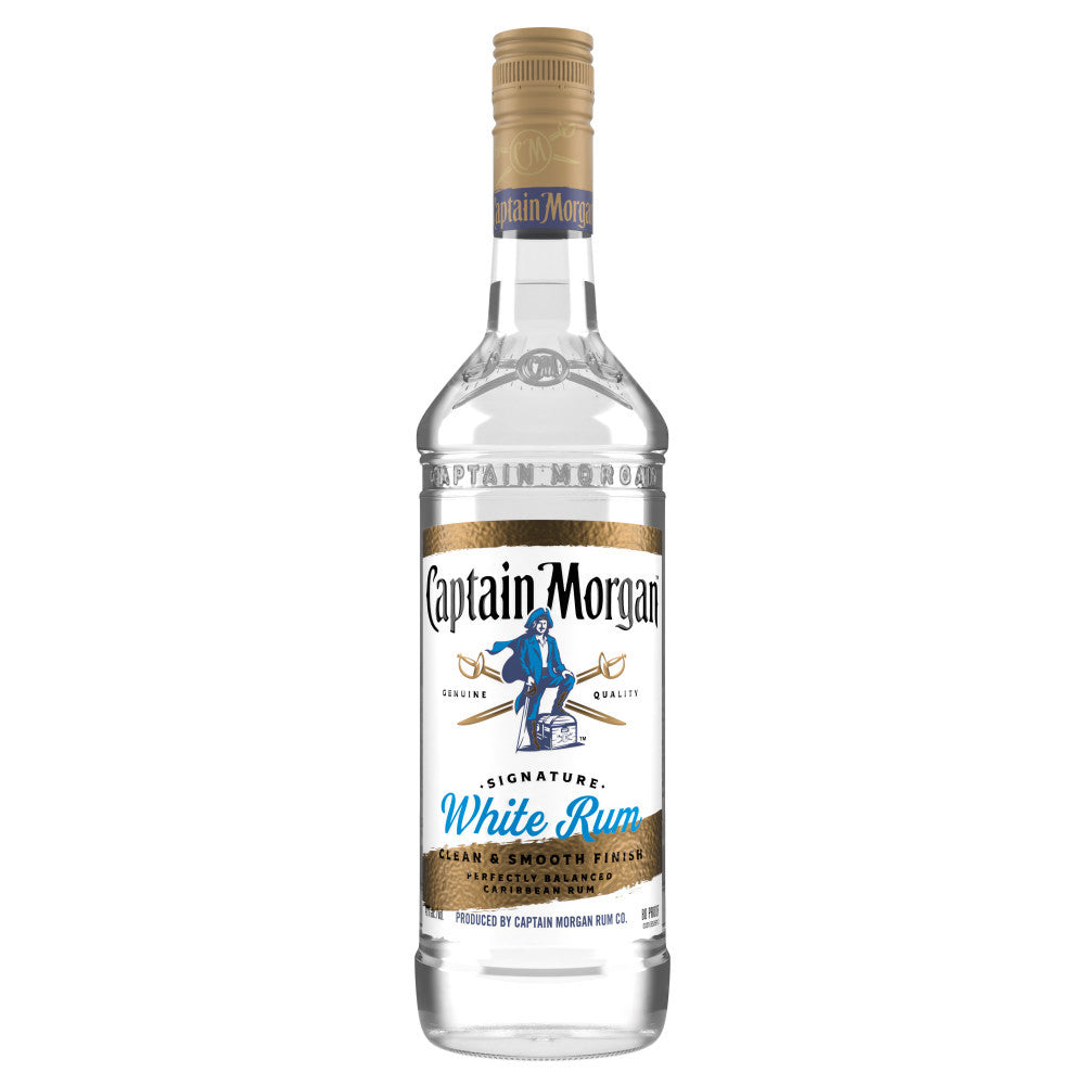 Captain Morgan White Rum 750 ml - Captain Caskwell