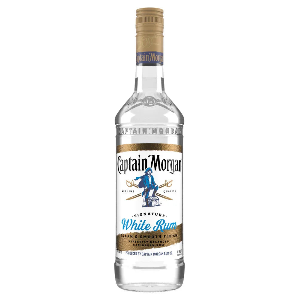 Captain Morgan White Rum 750 ml - Captain Caskwell