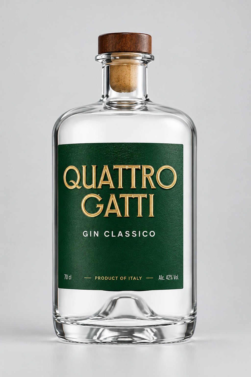 Quattro Gatti Gin Classico 700 ml