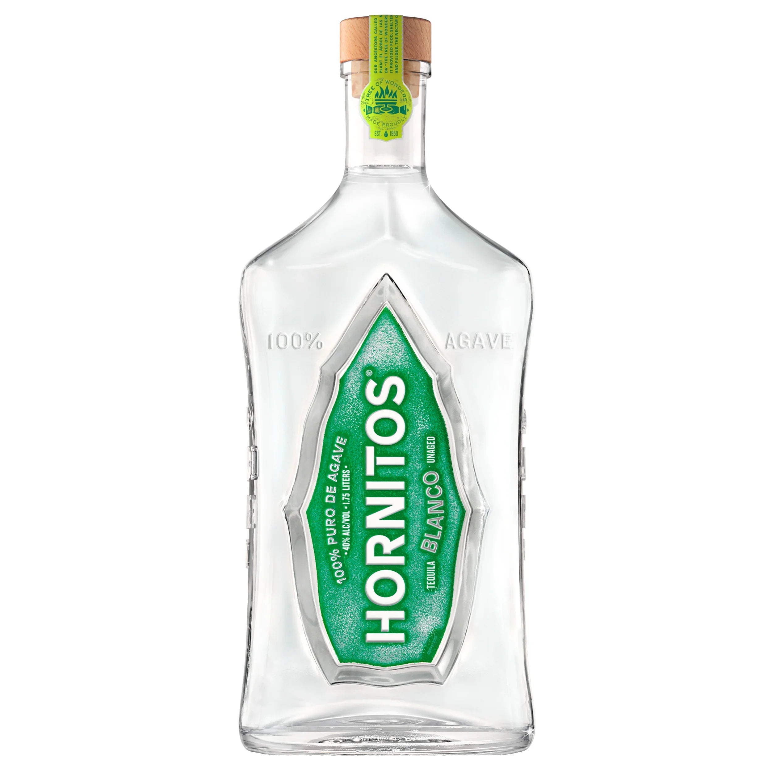 Hornitos Plata Tequila 1.75 L - Captain Caskwell