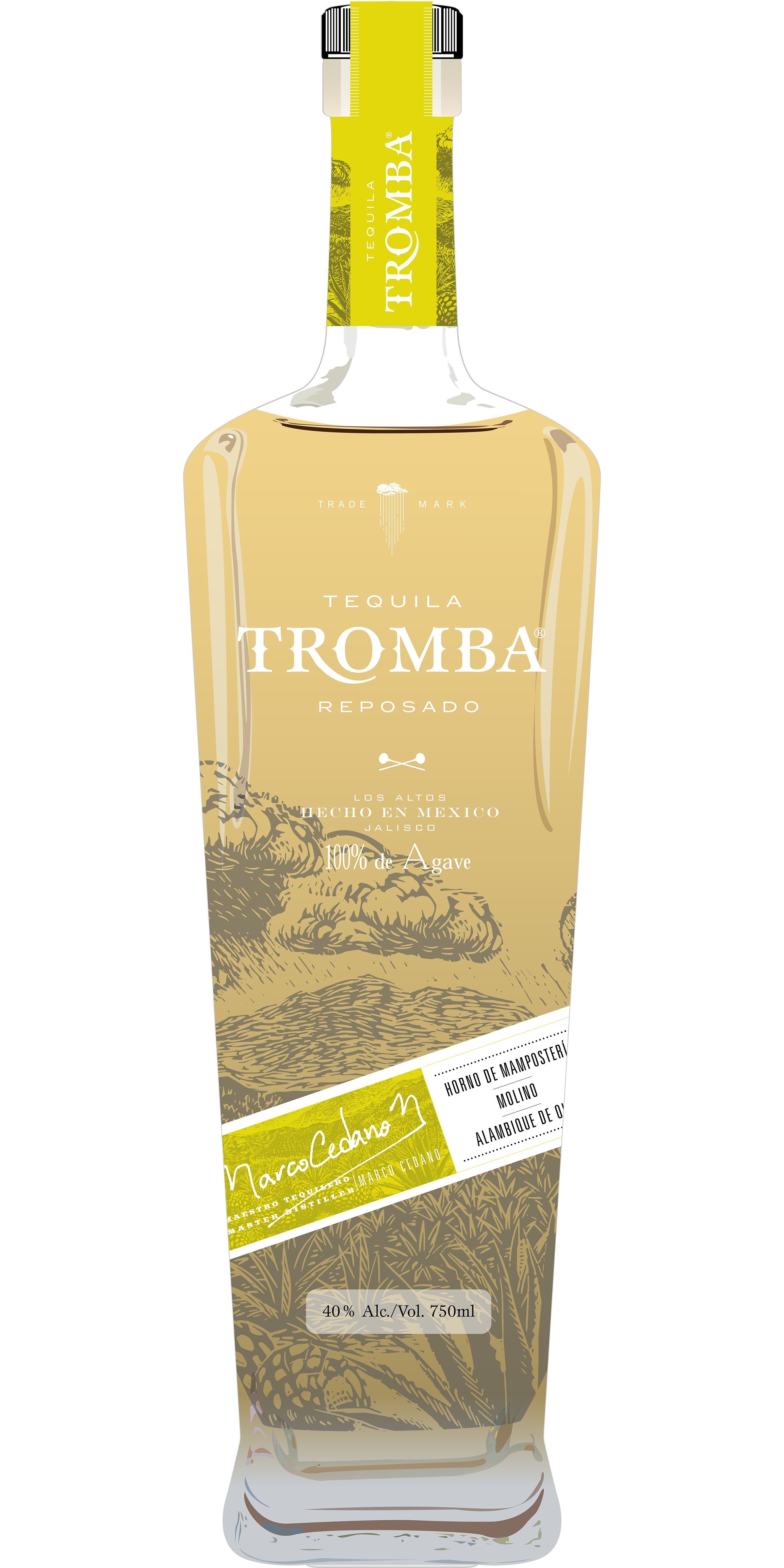 Tequila Tromba Reposado 750 ml - Captain Caskwell