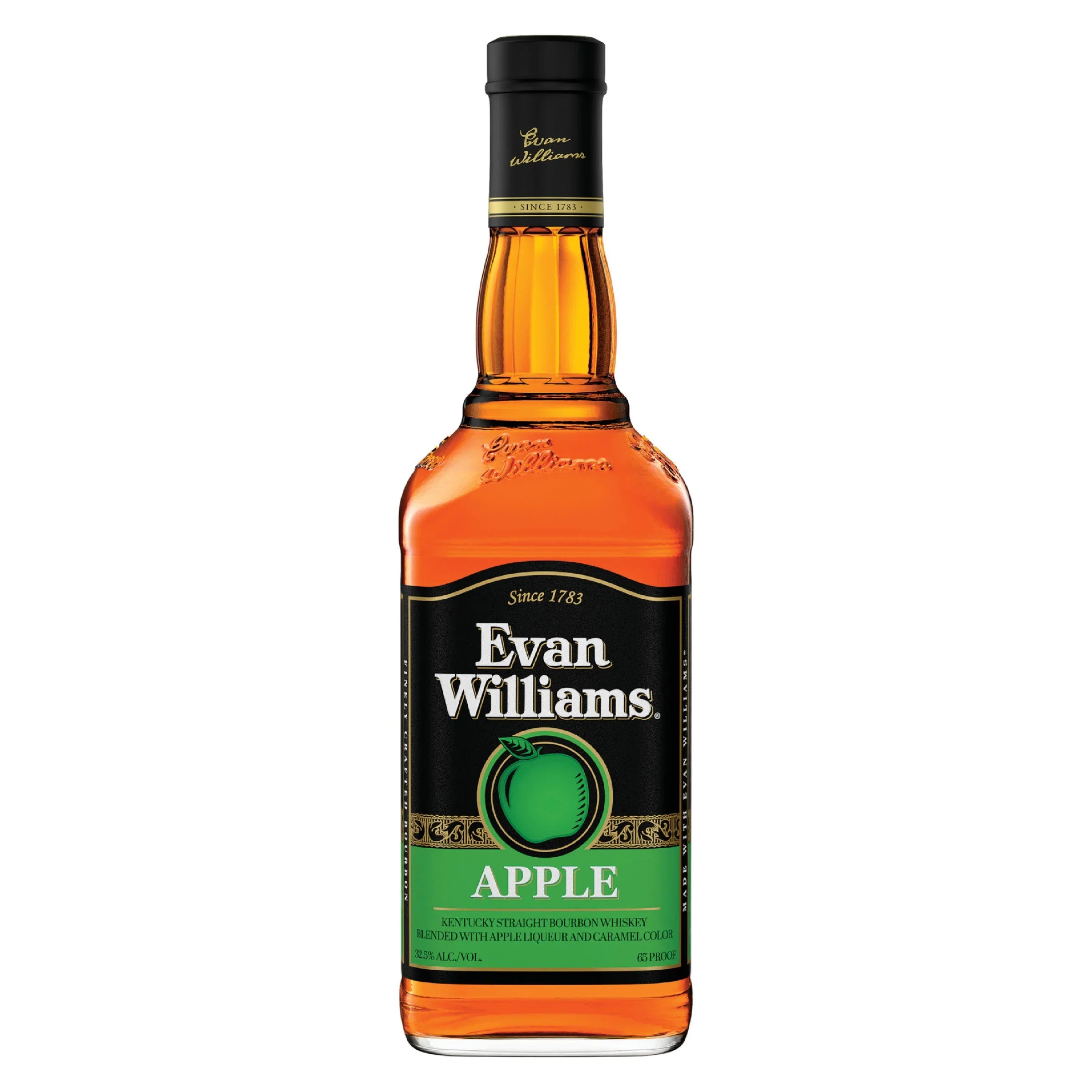 Evan Williams Apple Kentucky Straight Bourbon Whiskey 750 ml - Captain Caskwell