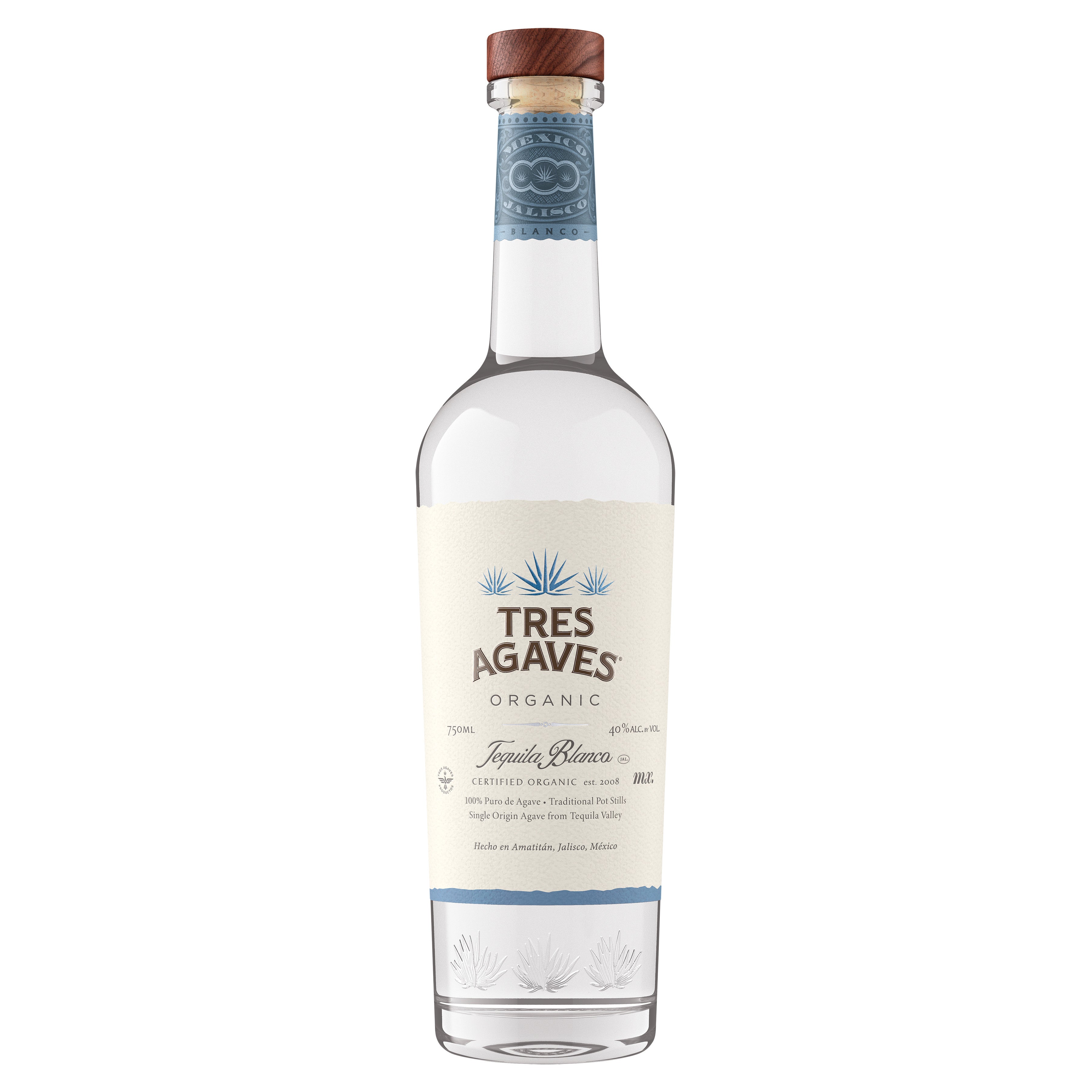 Tres Agaves Blanco 750 ml - Captain Caskwell