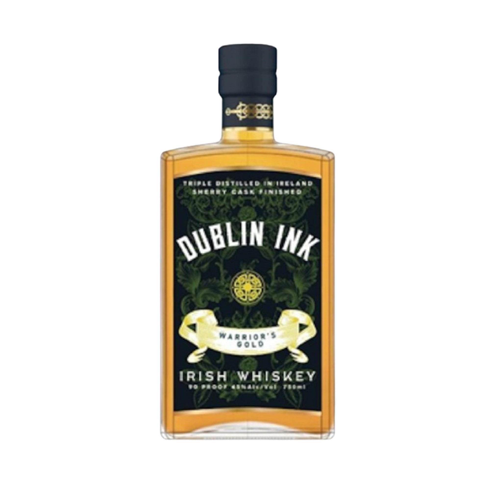 Dublin Ink Warriors Gold Irish Whiskey 750ml - Captain Caskwell