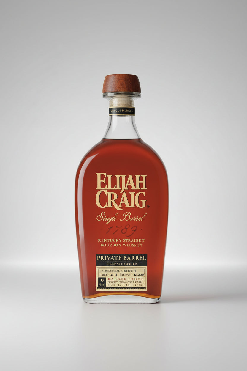 Elijah Craig Single Barrel- Private Barrel "KNB Bistro" Barrel Pick 8 year 750 ml