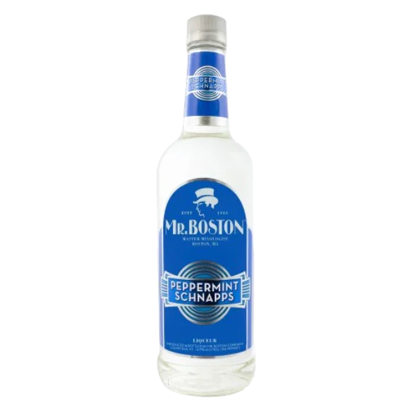Mr. Boston Peppermint Schnapps 750 ml - Captain Caskwell