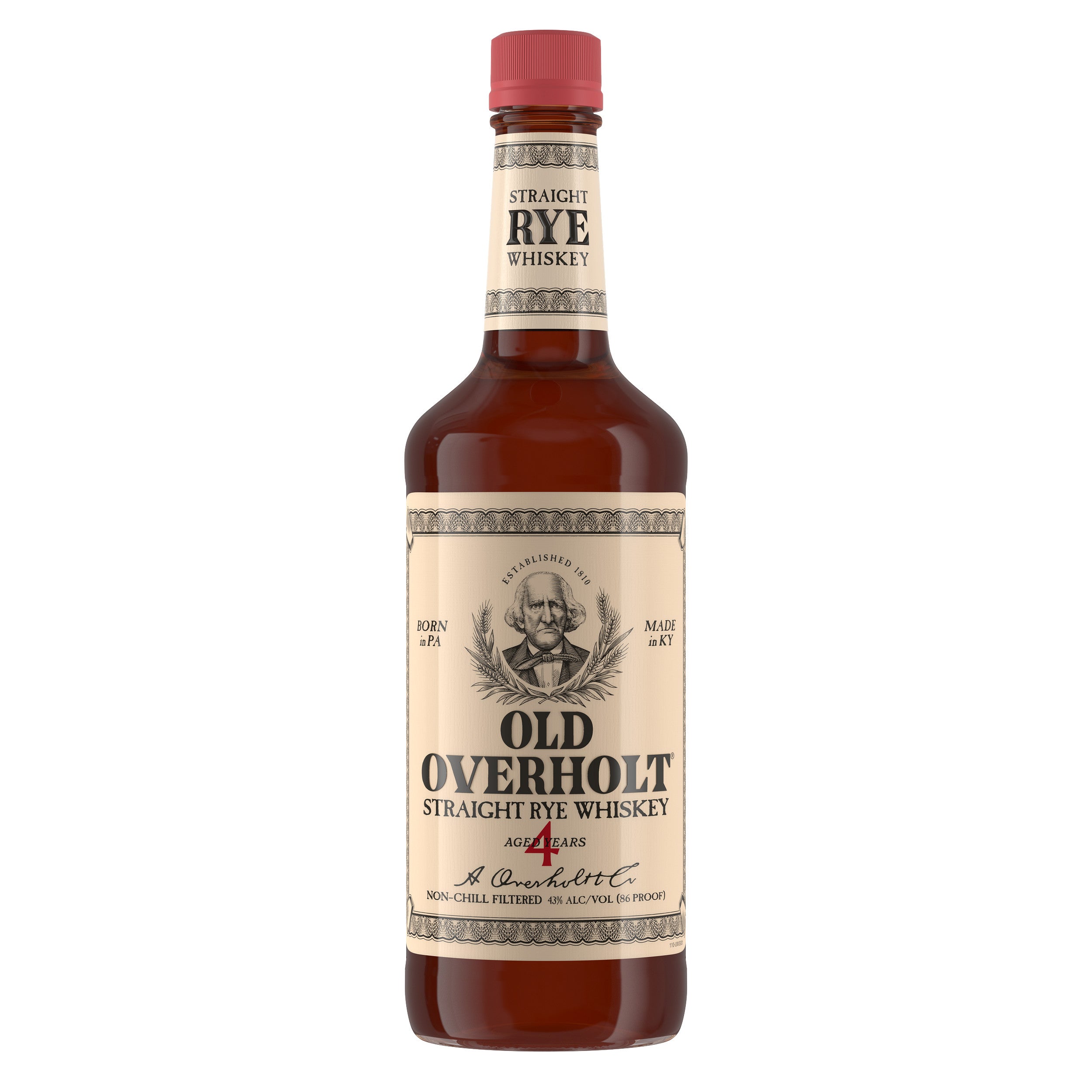 Old Overholt Straight Rye Whiskey 4 year 750ml - Captain Caskwell