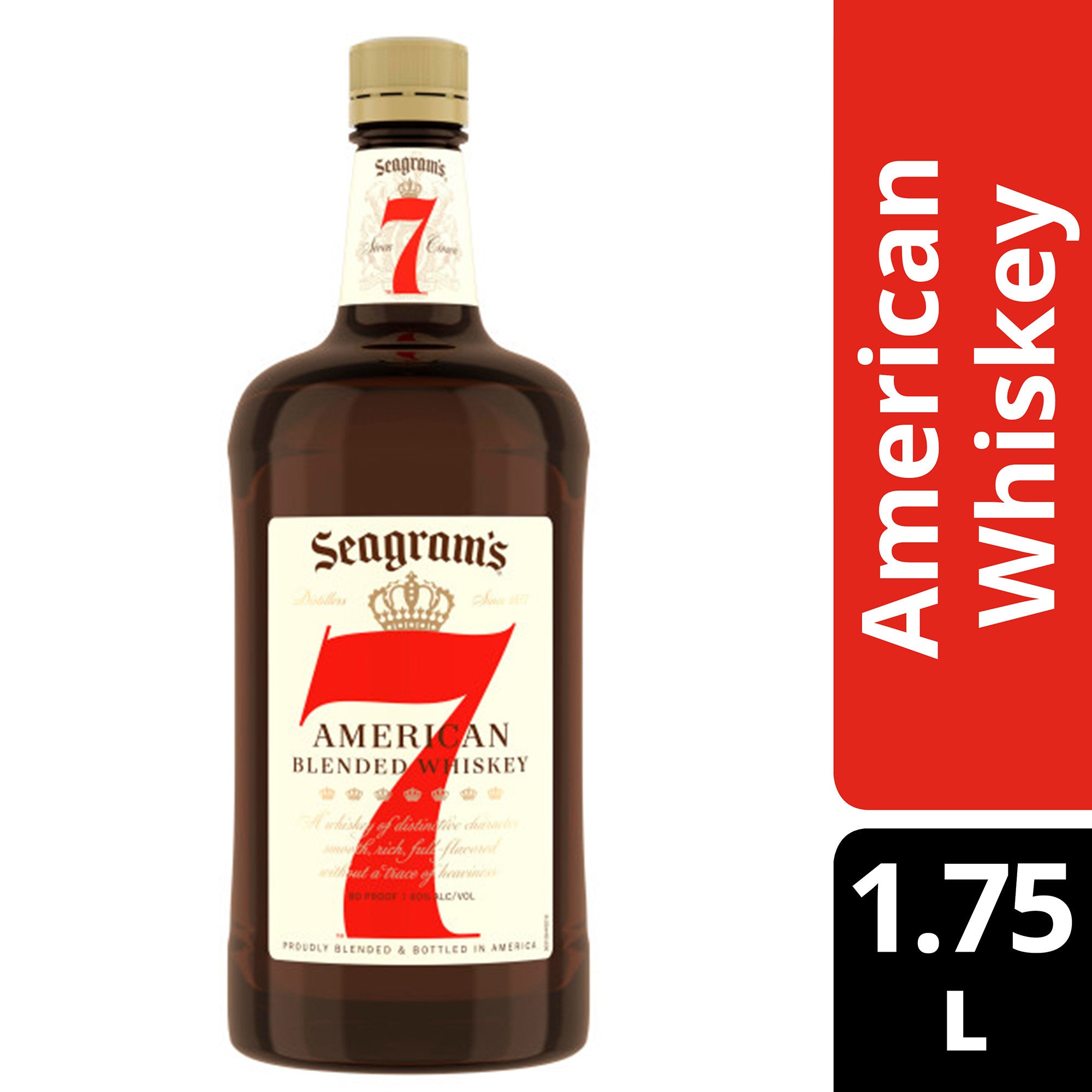 Seagram's 7 Crown Whiskey 1.75 L - Captain Caskwell
