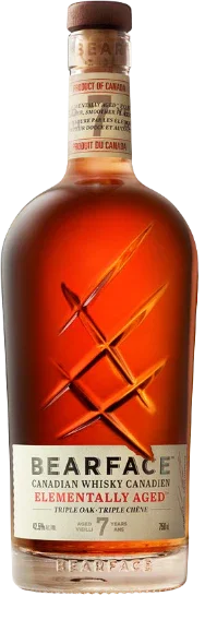 Bearface Triple Oak Elementally Aged 7 Year 750 ml - Captain Caskwell