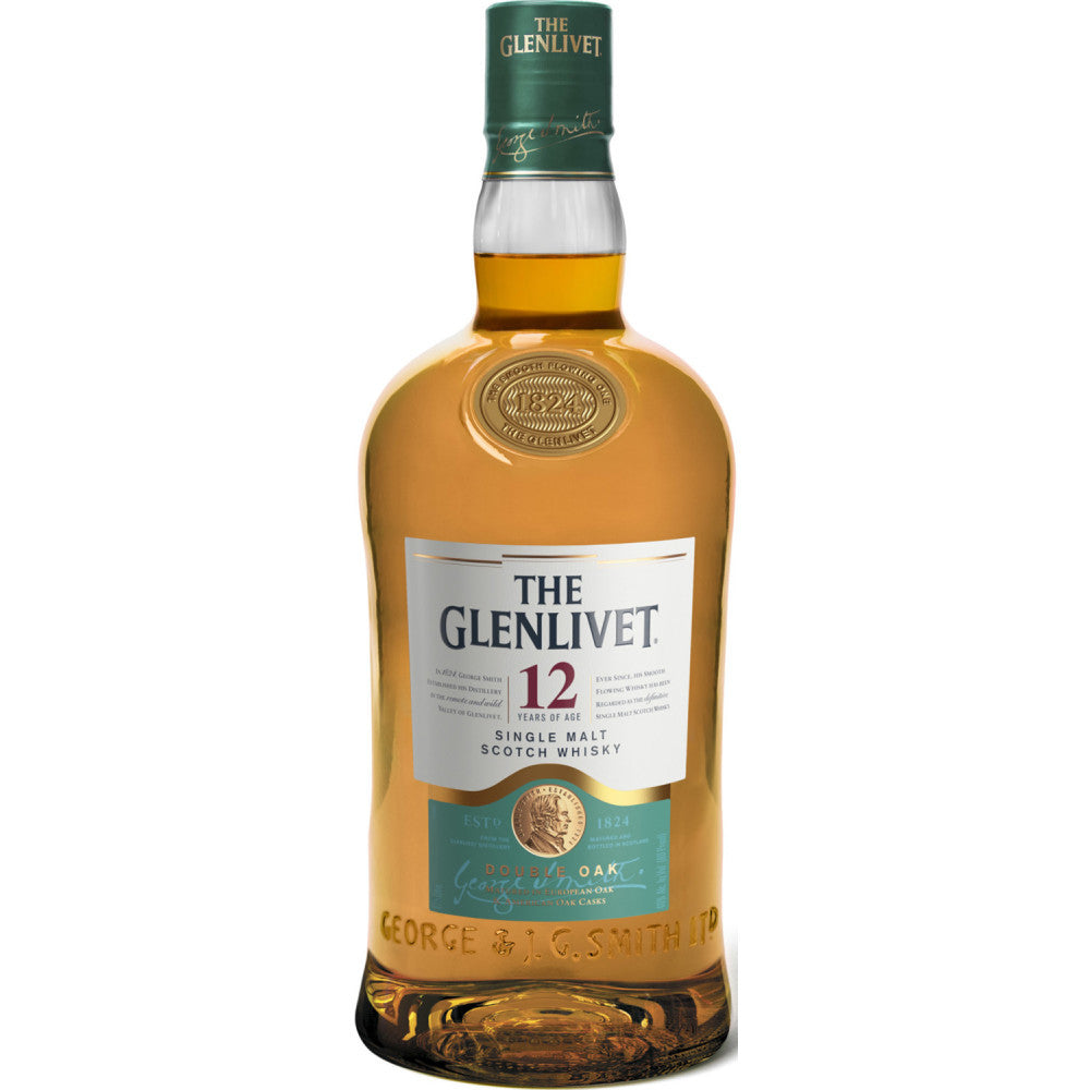 The Glenlivet 12 Year Single Malt Scotch 1.75 L