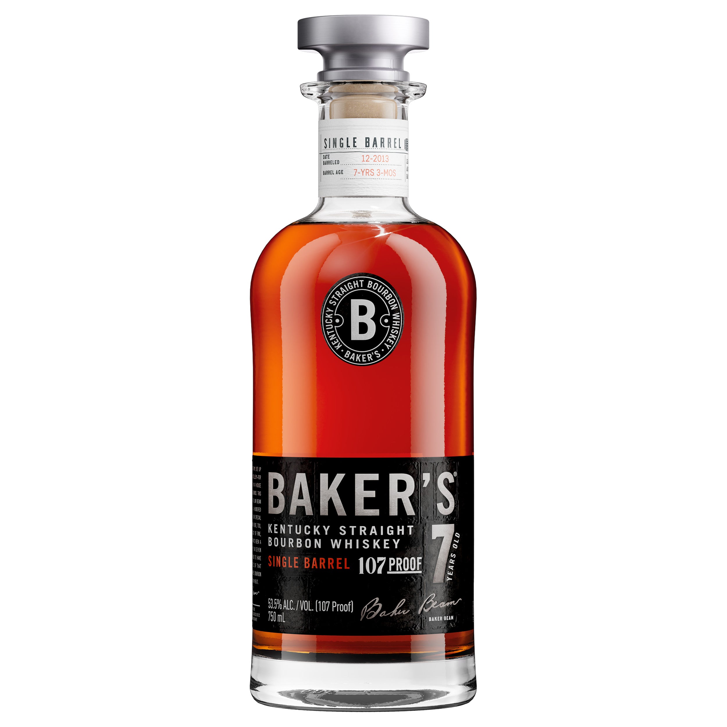 Bakers 7 Year Old Single Barrel 750 ml - Captain Caskwell