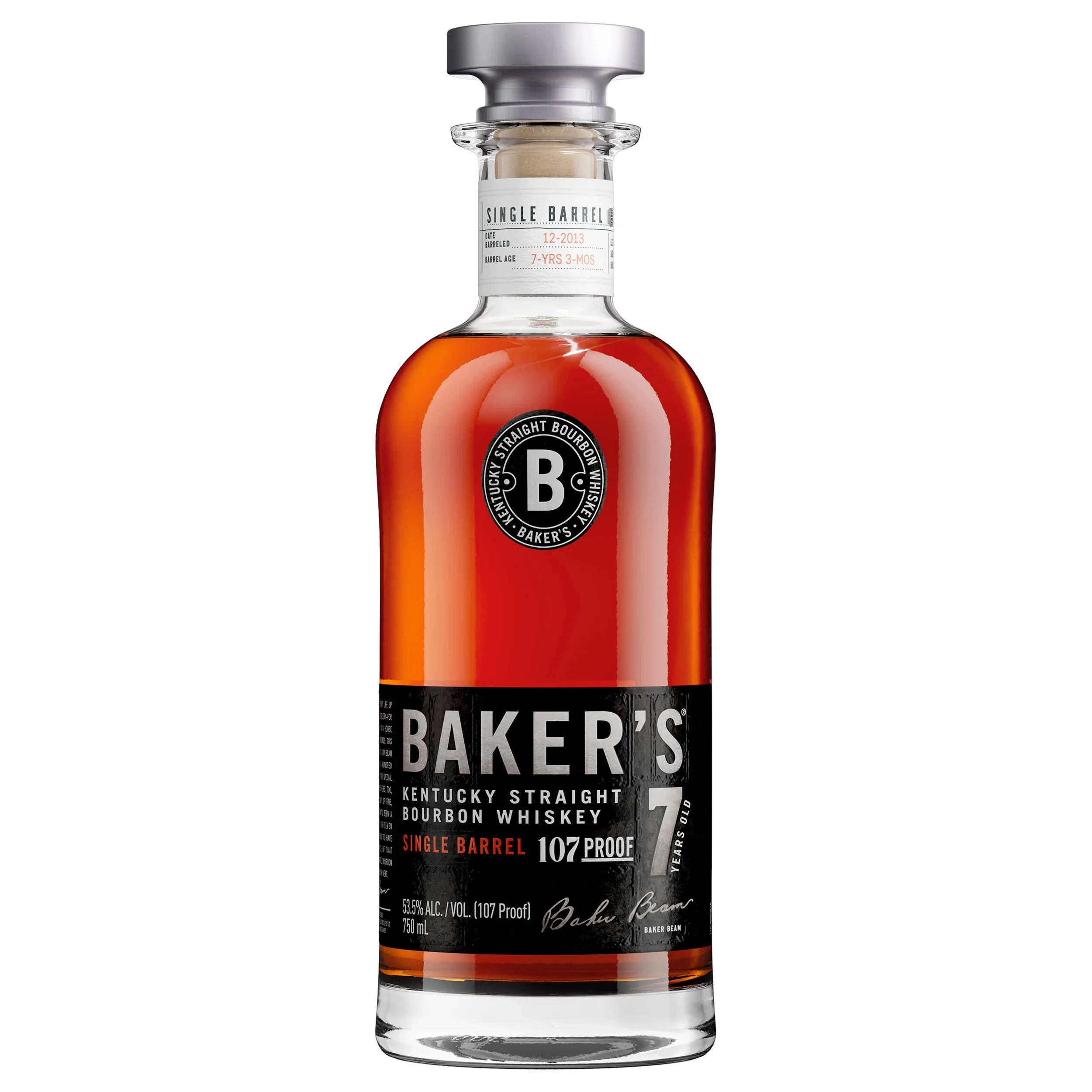 Bakers 7 Year Old Single Barrel 750 ml - Captain Caskwell