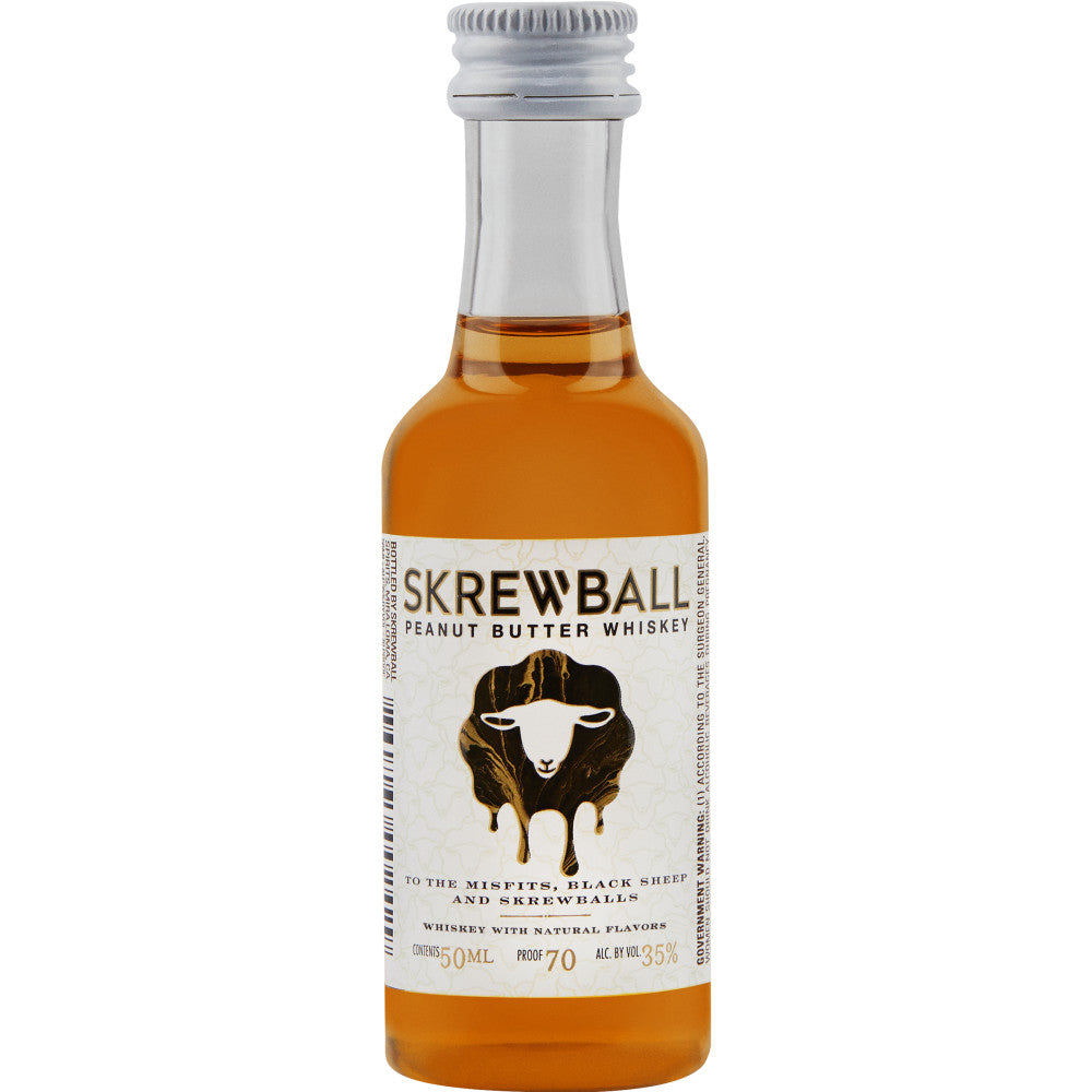 Skrewball Peanut Butter Whisky 50ml - Captain Caskwell