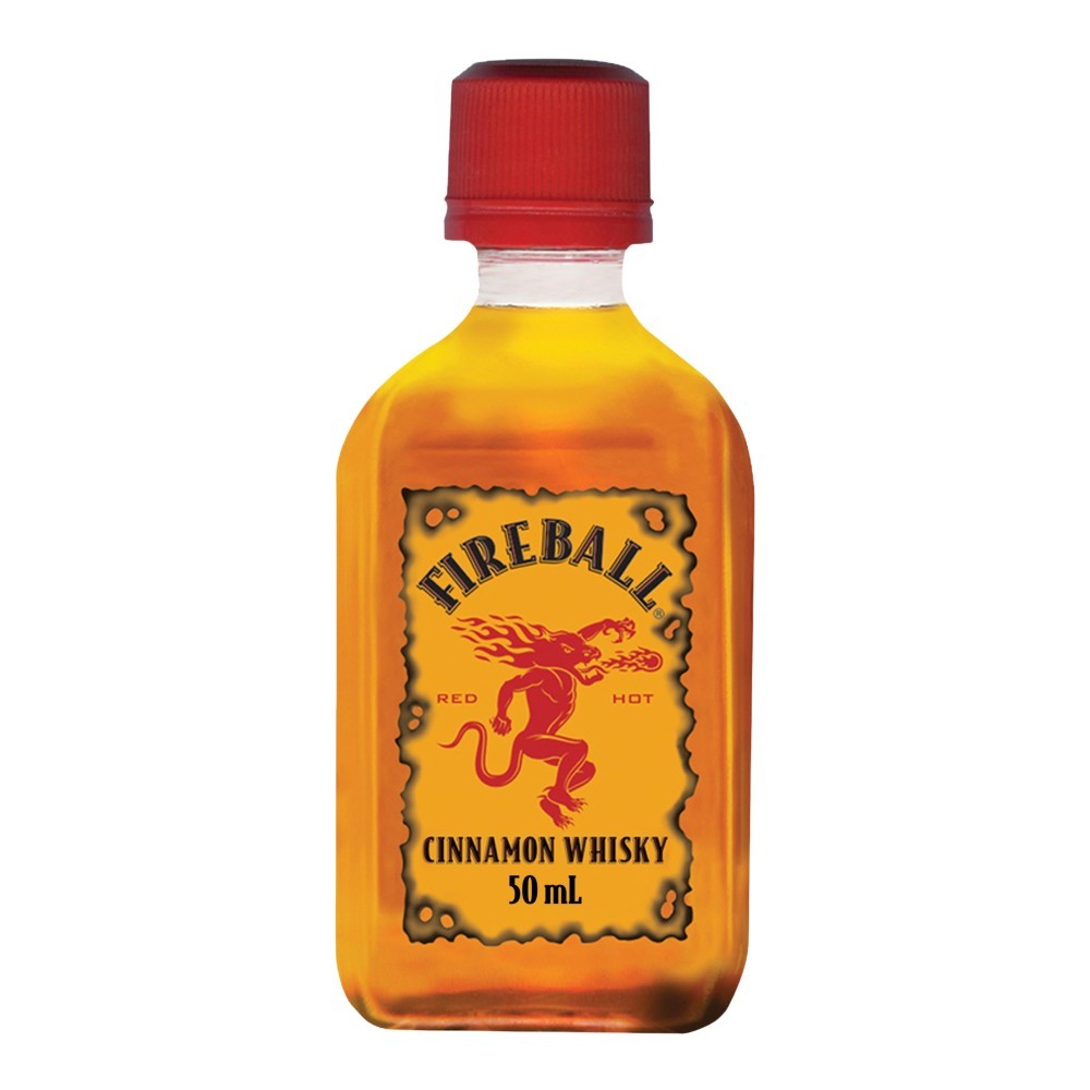 Fireball Cinnamon Whisky 10pk 50ml - Captain Caskwell