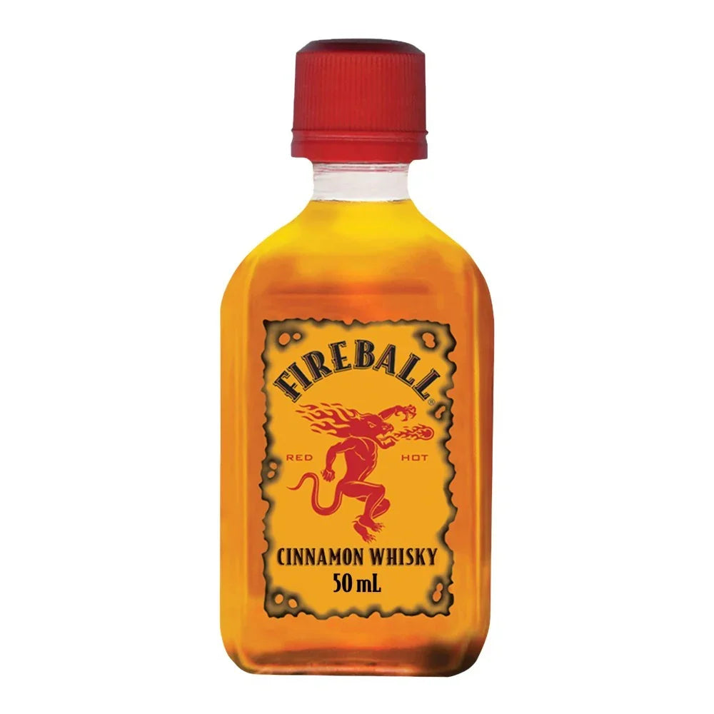 Fireball Cinnamon Whisky 10pk 50ml - Captain Caskwell