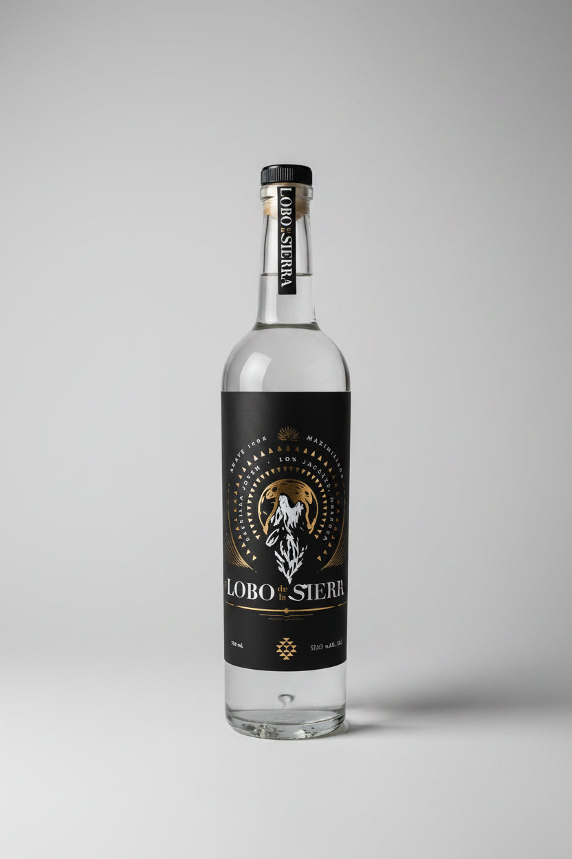 El Lobo de la Sierra Raicilla Joven Los Jacales Mascota 750 ml