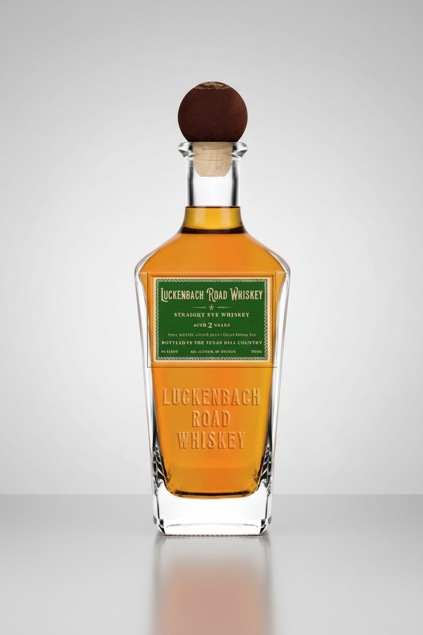 Luckenbach Road Luckenbach Road Straight Rye Whiskey 2 year 750 ml