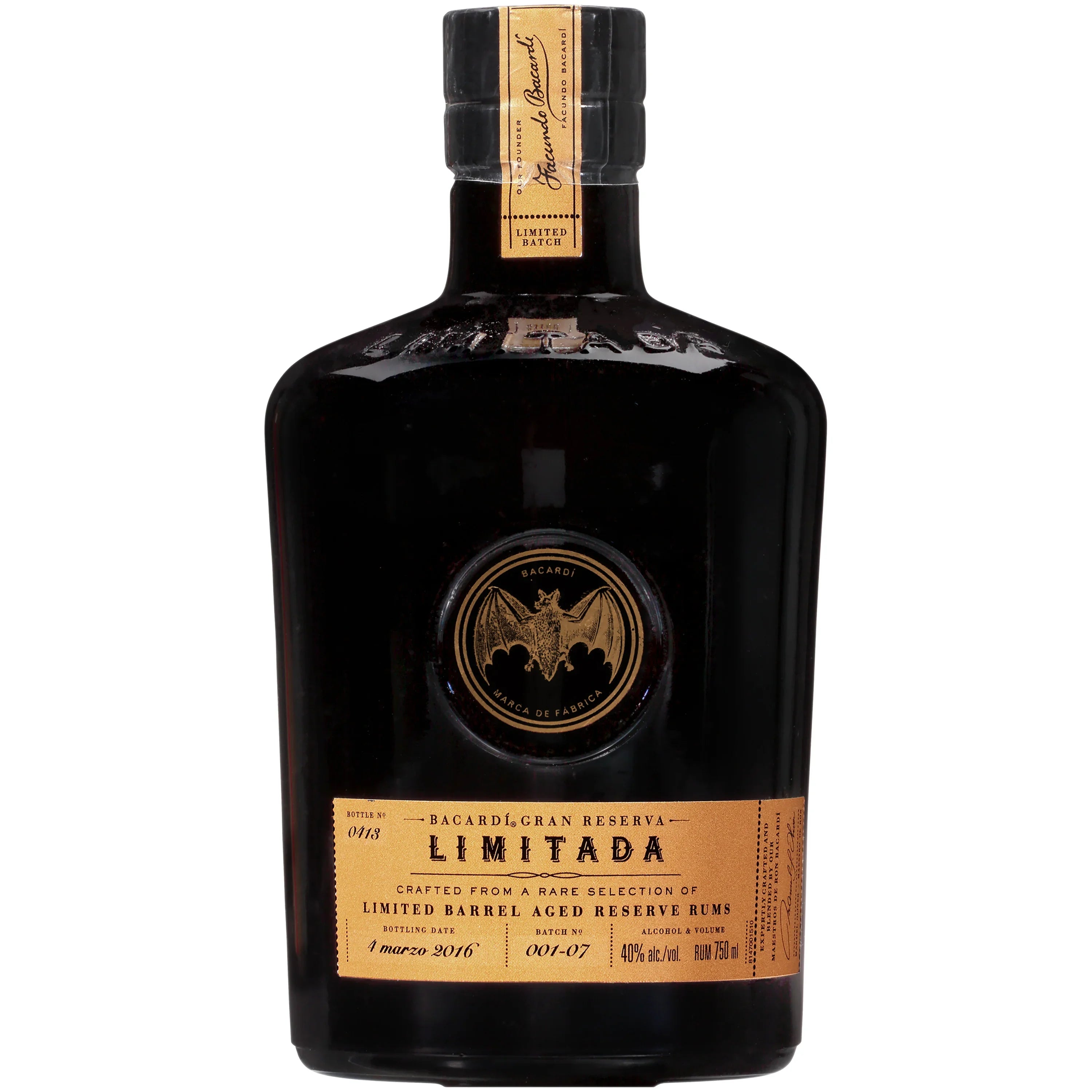 Bacardi Gran Reserva Limitada 750 ml - Captain Caskwell
