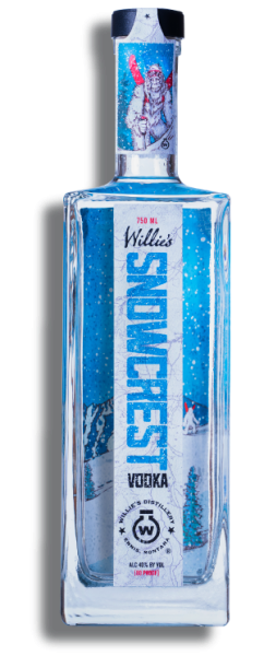Willies Distillery Snowcrest Vodka 750 ml - Captain Caskwell