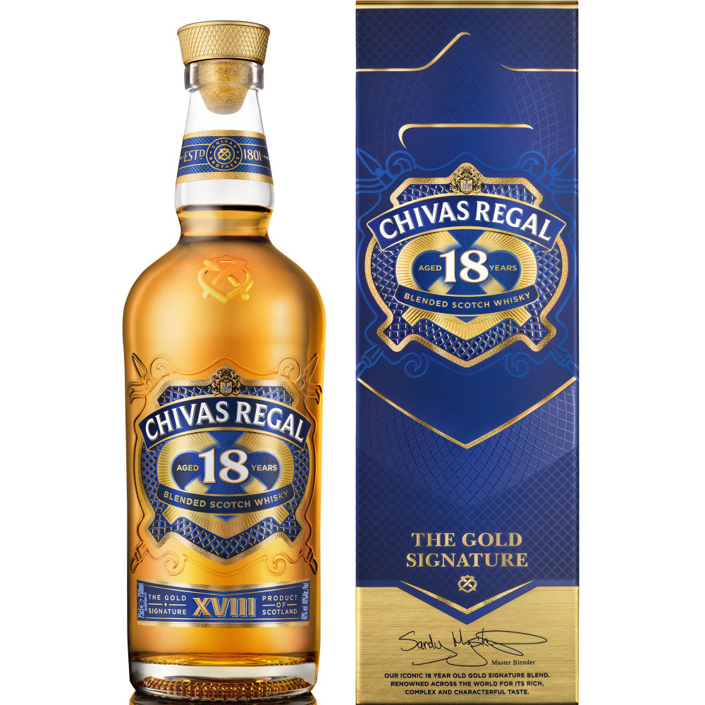Chivas Regal 18 Year 750 ml - Captain Caskwell