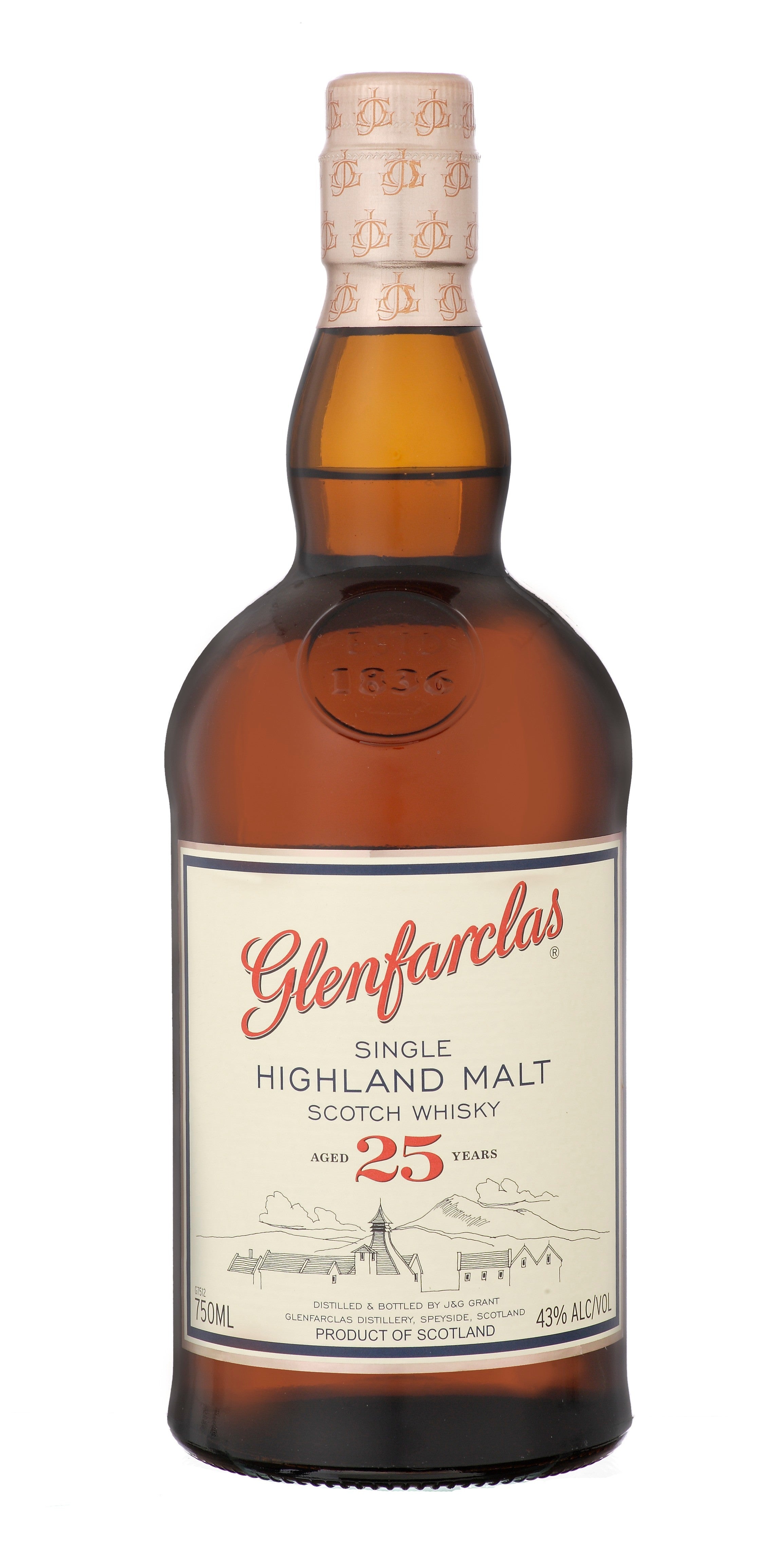 Glenfarclas 25 Year 750 ml - Captain Caskwell