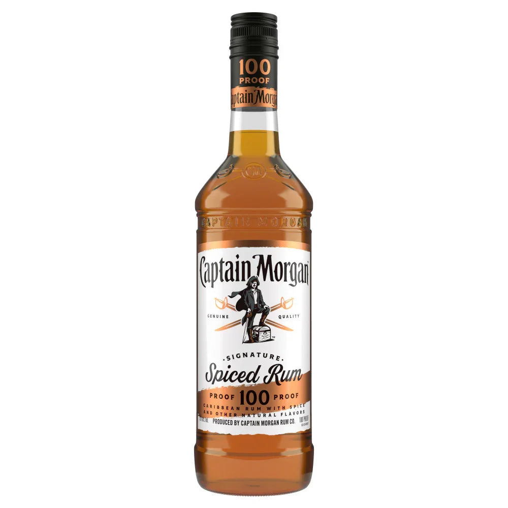 Captain Morgan 100 Proof Spiced Rum 750 ml - Captain Caskwell