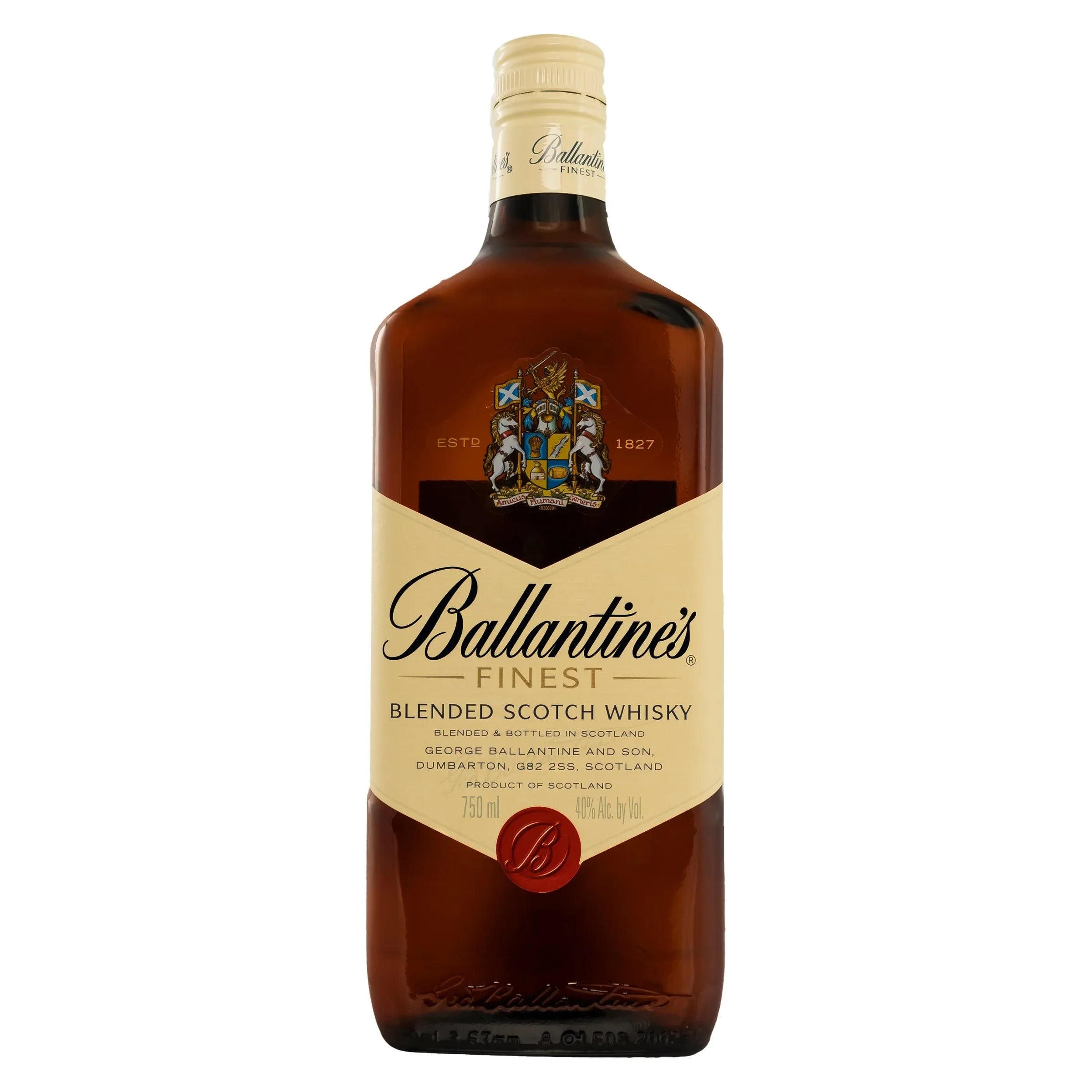 Ballantine's Finest Blended Scotch Whisky 750 ml - Captain Caskwell