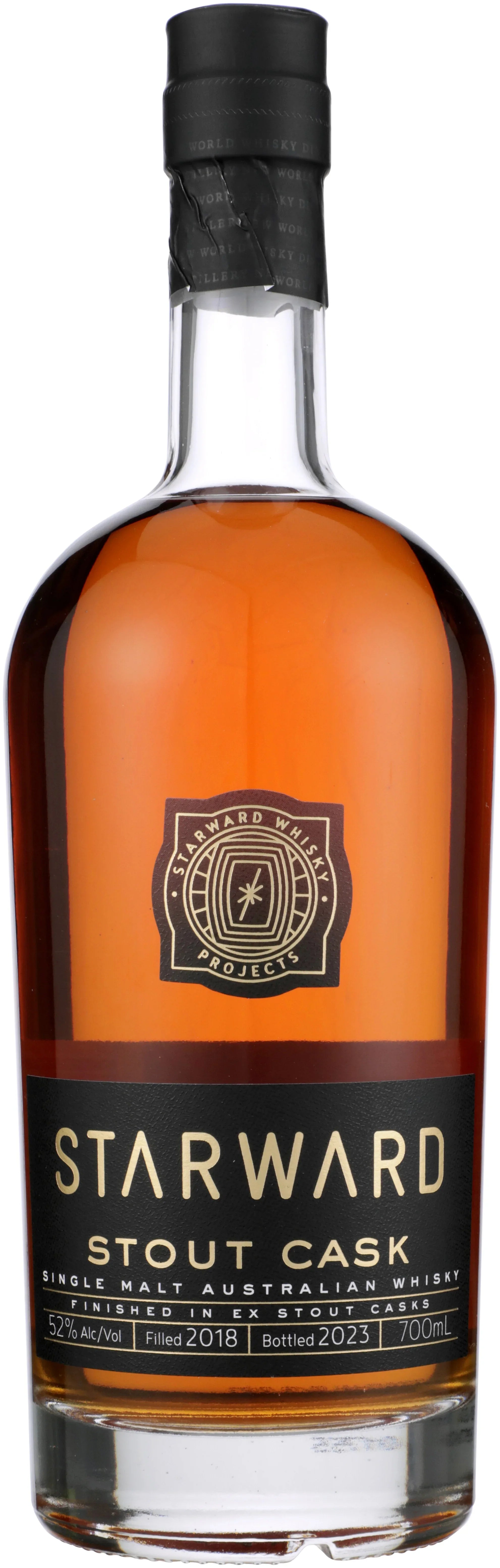 Starward Stout Cask Single Malt Australian Whiskey 5 year 700ml - Captain Caskwell