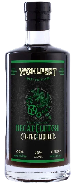Wohlfert Craft Distilling Decaf Clutch Coffee Liqueur 750ml - Captain Caskwell