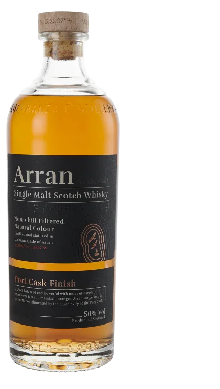 Arran Single Malt Scotch Port Cask Finish 700 ml - Captain Caskwell