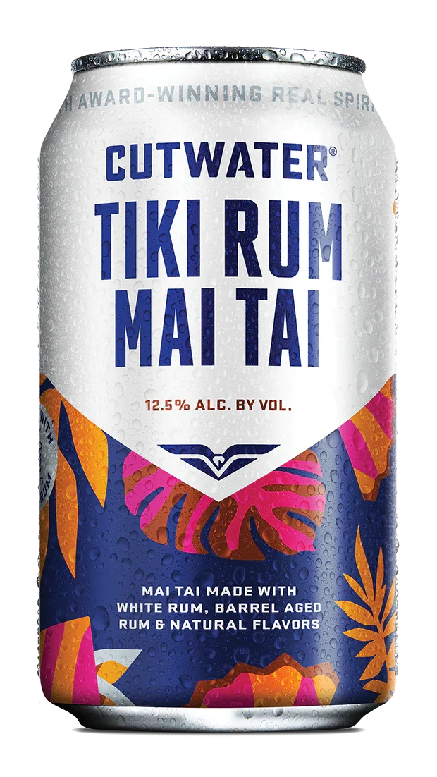 Cutwater Tiki Rum Mai Tai 4 pack cans 4x355 ml - Captain Caskwell