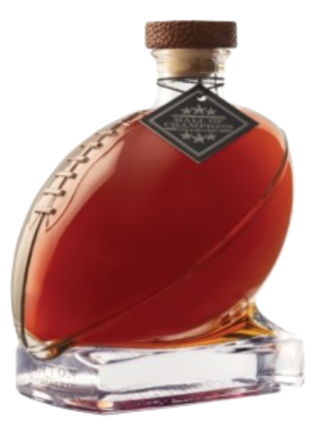 Cooperstown Canton Football Decanter - Whiskey 750 ml - Captain Caskwell