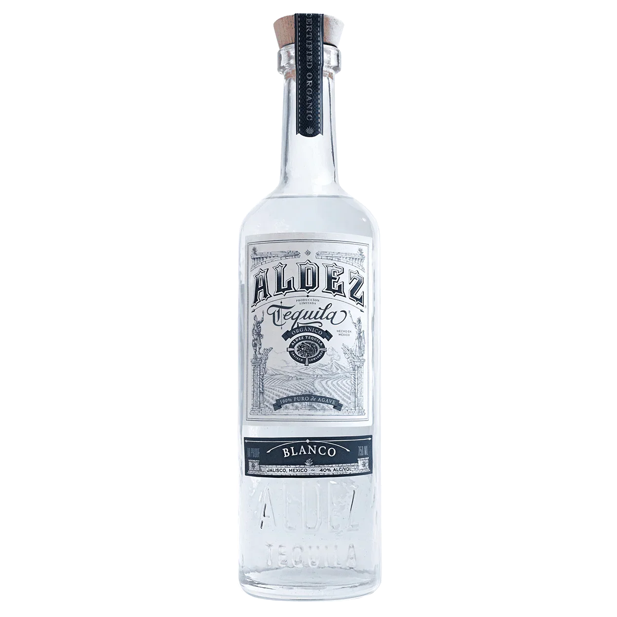 Aldez Tequila Organic Blanco 750 ml - Captain Caskwell