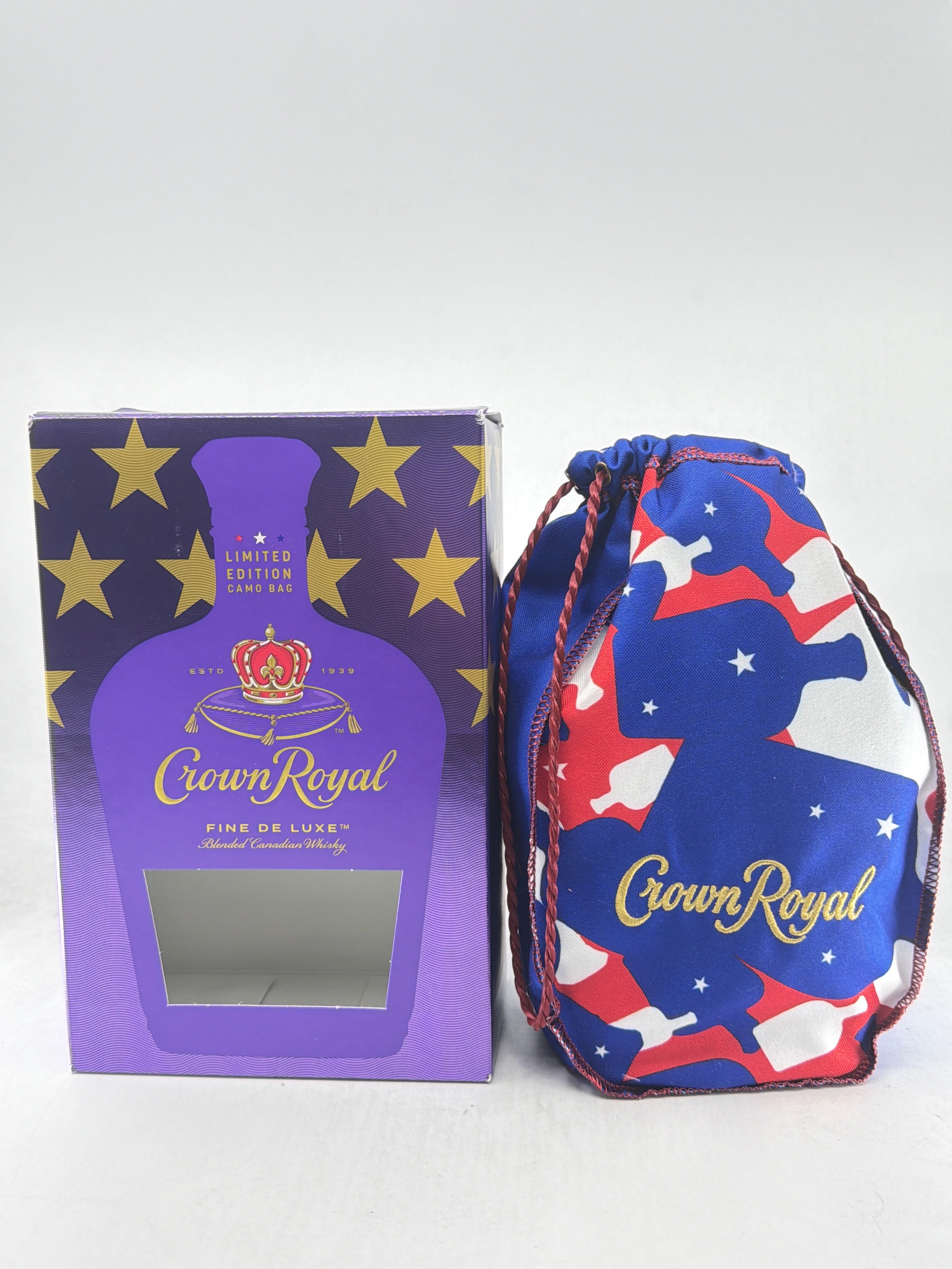 Crown Royal Limited Edition Fine De Luxe with Como Bag 750 ML